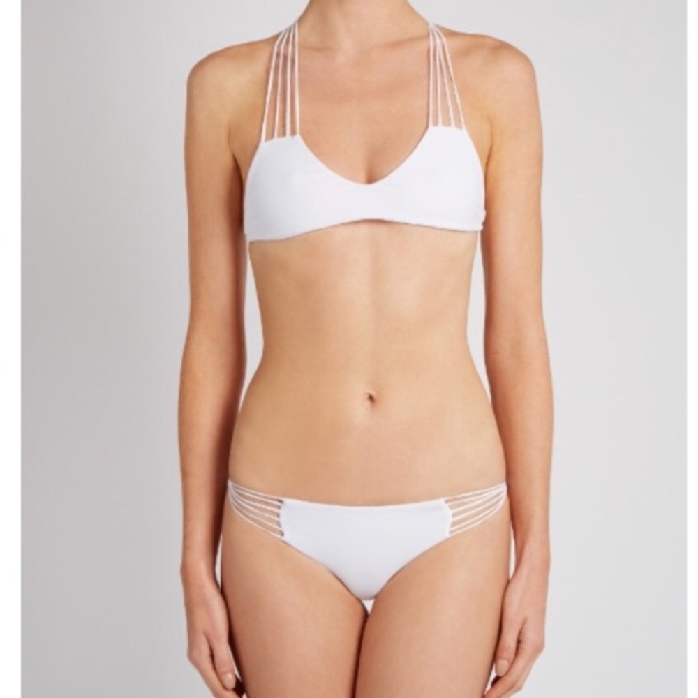 White Mikoh Bikini top